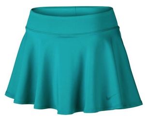 Nike WOMEN'S Baseline Tennis Skirt Energy Green SIZE MEDIUM BRAND NEW