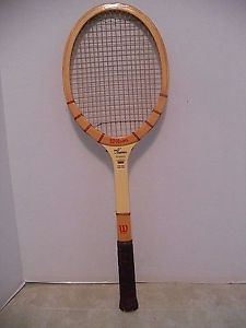 Vintage Jack Kramer Autograph Wood Tennis Racquet 4 5/8 - EUC - Straight