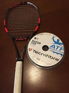BABOLAT PURE STRIKE TOUR (18x20) TENNIS RACKET + FREE "TECHNIFIBRE" STRING