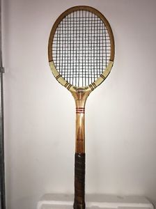 Vintage Dunlop Wooden Tennis Racket Maxply Dunlop 4 3/8 Light