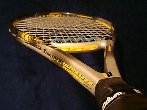 PRINCE MORPH BEAM THUNDER ULTRALITE TENNIS RACQUET  OS head  sz 4 1/2 grp !