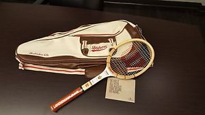 Wilson Jack Kramer Tennis Racket limited NEW w leather bag 500 made