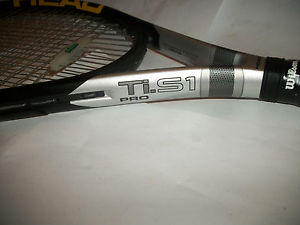 CLEAN HEAD TI SI PRO OVERSIZE TENNIS RACQUET 4 1/4 GRIP NICE