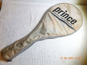 PRINCE GRAPHITE COMP XL, OVERSIZE, TENNIS RACKET WITH COVER.