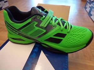 New Babolat Propulse BPM All Court Medium Black/Green Mens Tennis Shoes