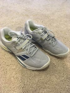 BABOLAT  Tennis Shoes Sneakers Grey/blue/green  Woman's Sz 8