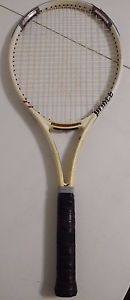 PRINCE TT TRIPLE THREAT TUNGSTEN WARRIOR OS OVERSIZE 4 1/2 TENNIS RACKET