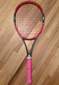 Wilson Pro Staff 97ULS Spin Effect 18X16 tennis racket 4 1/8 great shape!