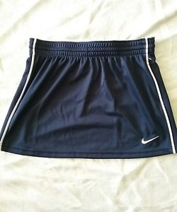 New Nike Women's athletic sport Lacrosse Skirt Blue Dri fit Medium #83g