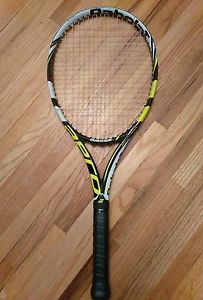 Babolat AeroPro Team tennis racket 4 1/8 grip, Babolat VS Touch natural gut!
