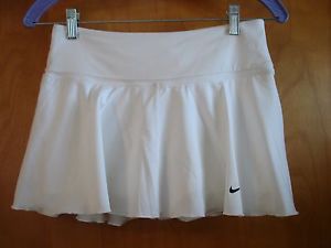 NIKE Dri-Fit Tennis Skirt Skort White NEW Size Small NWT Style #480779