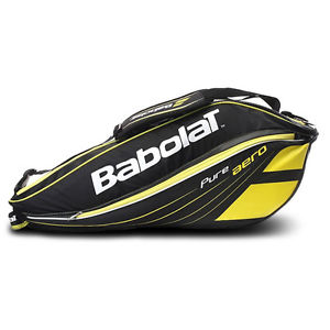 Babolat Pure Aero Tennis Racquet Bag X3  Black Yellow New Free Shipping image 1