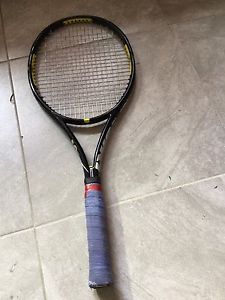 Volkl Organix 10 Tennis Racquet 4 3/8 Good Strung w Luxilon