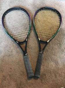 Pre-Owned Lot Of 2 Prince Synergy Extender CTS Tennis Racquets 4.5 Grip