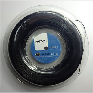 Brand  Alu Power Rough No printing luxlilon tennis string ,660ft:200m BLACK