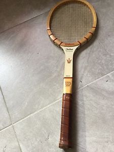 Wilson Jack Kramer Autograph vintage tennis Racquet Wood Good
