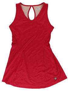 Fila Womens Essenza Tennis Dress Red M