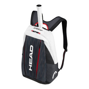 Djokovic Tennis Backpack Black and White