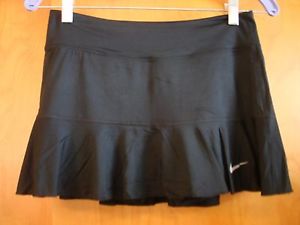 NIKE Dri-Fit Tennis Skirt Skort Black NEW Size Small NWT Style #546084