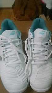 BABOLAT Women's SFX All Court Tennis Shoes US Size 8 White/Blue