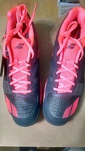 BABOLAT MEN'S JET ALL COURT TENNIS SHOES GREY/RED US SIZE 10.5 NEW WITH BOX