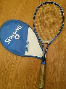 SPALDING Rebel Pro Tennis Racquet Grip 4 3/8 TENNIS RACKET Mid Size