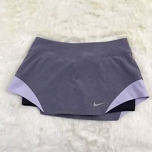 Nike Women's Dri-Fit Tennis Skort Gray/purple  (549837 506) Sz: M RP:$55