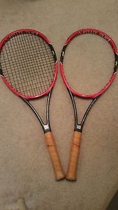 Pro Staff 97 X 2  Grip 4 1/4 with leather Grip