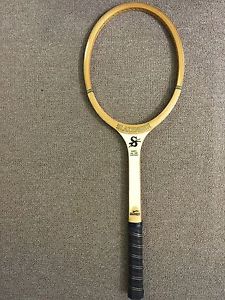 New Slazenger Autograph Wood Tennis Racquet 4 1/2