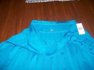 Nike Dri-Fit Women's L,Teal Stretch Pleated Tennis Skirt, No Shorts, NWTS