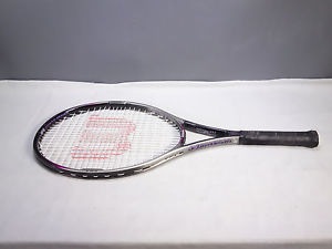 Vtg Wilson Nemesis Tennis Racquet 4-1/4 Grip OS Oversize 110 SPS Graphite Racket