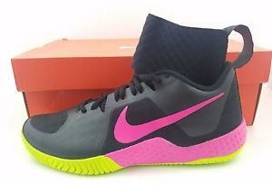 Nike Flare Tennis Shoes Women's Size 8 Serena Williams Hyper Pink Black New Volt