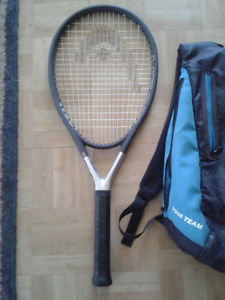 Head Titanium Ti. S6 Tennis Racquet Extra Long - Grip 4-1/2 with Back Pack Case