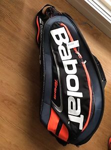 NEW BABOLAT Team Racquet Holder X12 Bag, Red/Black/White