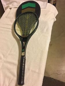 Dunlop Max 200 G 85 Mid Graphite Tennis Racquet 4 1/2-NEW STRINGS/GRIP-McEnroe