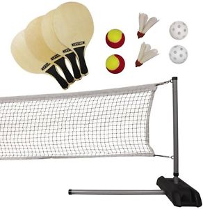 Tennis, Pickleball, Badminton Net Quickstart Lifetime Driveway 3-Sport Set 90421