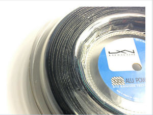 Luxilon alu power Rough  tennis string,high quality same to original,black 1.25