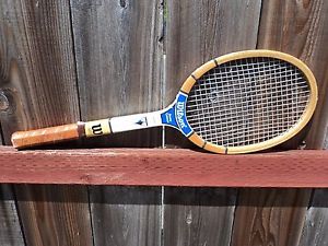 Vintage JIMMY CONNORS Wood Tennis Racquet "MONACO"