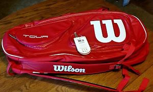 Wilson Tour V 15 Pack Red Tennis bag