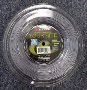 Solinco Tour Bite 16L Gauge 1.25mm 656' 200m Tennis String Reel NEW