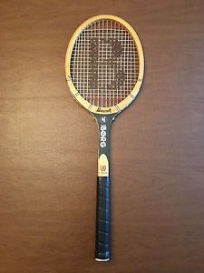 Vintage Bancroft PRO MODEL BJORN BORG BJ Tennis Racquet  Racket 4 3/8L Grip