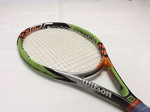 WILSON HYPER PRO STAFF TORCH TENNIS RACQUET 4 1/8" No 1 Hyper Carbon Racket