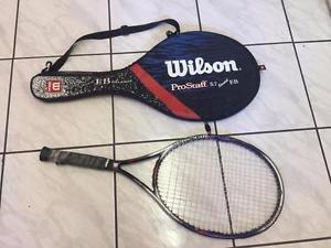WILSON PRO STAFF 5.7 STRETCH EB 100 SQ. IN TENNIS RACQUET WITH CASE