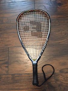 E-FORCE BEDLAM STUN 170G 32.5 INCH LONGSTRING FRAME RACQUETBALL RACQUET W/COVER