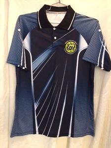 Manta Pickleball / Squash Polo Shirt  - Blue (Large)