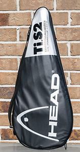 HEAD Ti.S2 TITANIUM TENNIS RAQUET, PRE-STRUNG WITH CASE, 4-1/2" GRIP