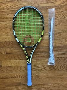 BABOLAT AEROPRO TEAM GT TENNIS RACQUET GRIP SIZE 4 1/4 (No. 2).