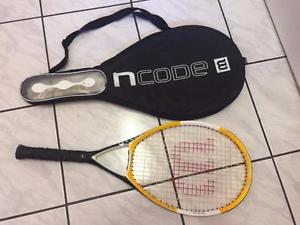 Wilson N code N Focus Hybrid OVERSIZE 4 1/4 HS2 grip Tennis Racquet with case