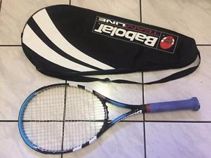 BABOLAT Pure Drive  Woofer Oversized Tennis Racquet with 4-3/8" Grip with case