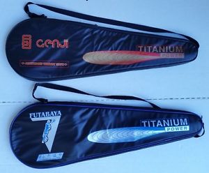 Genji Titanium Badminton Racket Lot of 2